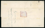 Stamp of Italian States » Sicily 1859 Lettera affrancata 3 grana