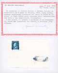 Stamp of Italian States » Sicily 1859, Lettera da Naso con 2 gr.