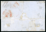 Stamp of Italian States » Sicily 1860, Lettera con 11 gr. per Napoli