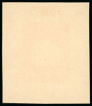 Stamp of Russia 1913 Romanov Tercentenary 1k frame only die proof in brown