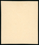 Stamp of Russia 1913 Romanov Tercentenary 14k frame only (void centre) final die proof in blue on glossy paper