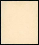 Stamp of Russia 1913 Romanov Tercentenary 14k frame only (void centre) final die proof in green on glossy paper