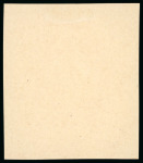 Stamp of Russia 1913 Romanov Tercentenary 20k frame only (void centre) die proof in magenta on glossy paper