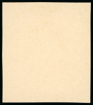 Stamp of Russia 1913 Romanov Tercentenary 20k frame only (void centre) die proof in brown-orange on glossy paper