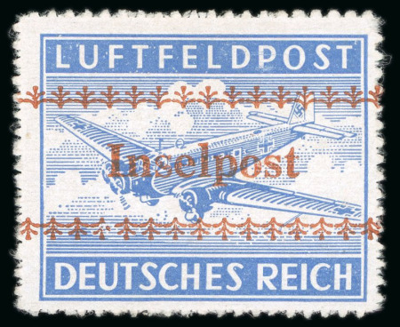 Stamp of Crete 1944 German Occupation: Crete Issue "Inselpost" with