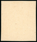 Stamp of Russia 1913 Romanov Tercentenary 25k complete die proof in dark green on glossy paper