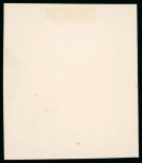 Stamp of Russia 1913 Romanov Tercentenary 25k complete die proof in pale grey on glazed card