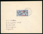 Stamp of Morocco Agencies (British Post Offices) » Spanish Currency 1914-26 Seahorses, group of 11 covers