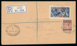 Stamp of Morocco Agencies (British Post Offices) » Spanish Currency 1914-26 Seahorses, group of 11 covers