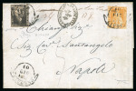 Stamp of Italian States » Tuscany 1857, Circolare a stampa da Livorno per Napoli
