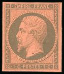 Stamp of France » Empire 1853-1862 1853-1860, Lot de 3 essais Empire non dentelé dont