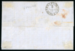 Stamp of Italian States » Naples 1861, Lettera con affrancatura mista Napoli-Province Napoletane