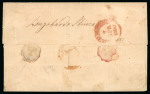 Stamp of Italian States » Naples 1860, Assicurata da Napoli affrancata per 16 grana per Sciacca.