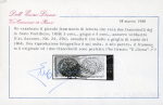 Stamp of Italian States » Papal States 1858, 3 c. grigio e 5 c. azzurro verdastro su frammento