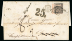 Stamp of Italian States » Collections and Lots Stato Pontificio. 1858-61, Lotto composto da circa