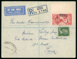 Stamp of Morocco Agencies (British Post Offices) » British Currency 1914-31 & 1935-37 Seahorse issues on philatelic covers (13)
