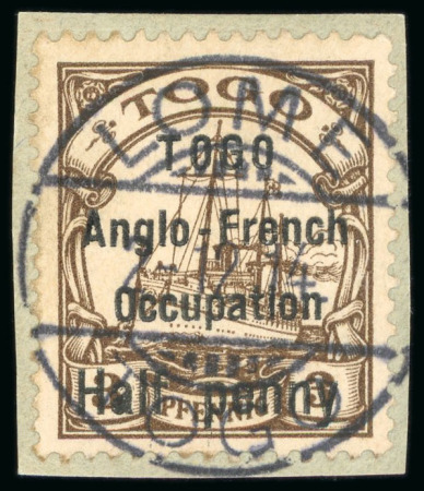 Stamp of Colonies françaises » Togo 1914, Y&T n°31 et 31A O, cote 820€, TB