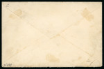Stamp of Colonies françaises » Nouvelle-Calédonie 1909, Enveloppe de correspondance militaire, affranchissement