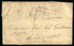 Stamp of Colonies françaises » Tunisie 1789, Lettre de Tunis avec rare cachet "VOYE DE MER