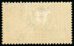 Stamp of Morocco Agencies (British Post Offices) » Spanish Currency 1914-26 Waterlow Seahorse 12p on 10s indigo-blue "SPECIMEN"
