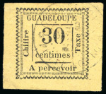 Stamp of France » Collections Guadeloupe: 1884-1947, Collection de timbres très