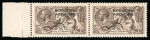 Stamp of Morocco Agencies (British Post Offices) » British Currency 1914-31 Waterlow 2s6d sepia brown with overprint double,