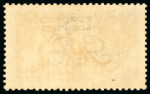 Stamp of Morocco Agencies (British Post Offices) » British Currency 1914-31 Waterlow 2s6d sepia brown with overprint double, one albino also with "SPECIMEN" overprint