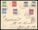 Stamp of Morocco Agencies (British Post Offices) » Spanish Currency Casablanca: 1907-12 issues on 19 covers/cards
