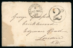 Stamp of France » Guerre de 1870-1871 1870, Lettre datée du 14 novembre de Albert Lee Ward,