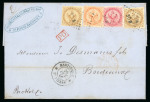 Stamp of Colonies françaises 1866-1871, Archive Desmaries et Fils / Bordeaux, Ensemble