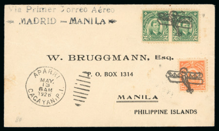 Stamp of United States » U.S. Possessions » Philippines » U.S. Administration - Regular Issues 1925 (Sept 16) Manila - Aparri Flight by De Pinedo.