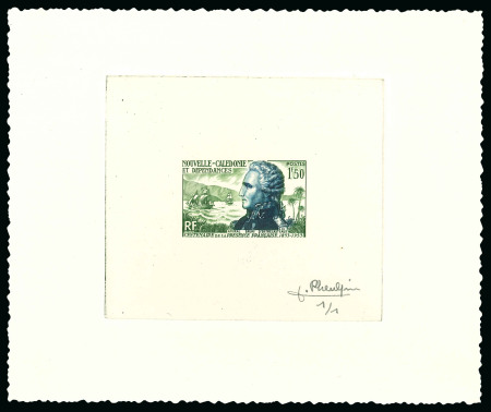 Stamp of Colonies françaises » Nouvelle-Calédonie 1953, Centenaire de la présence française, Amiral