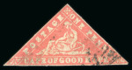 Stamp of British Empire General Collections and Lots Cape of Good Hope: 1853-63, nice collection of more