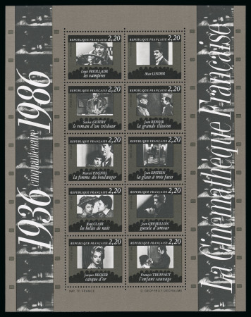 Stamp of France » Blocs et Feuillets 1980, Cinquantenaire de la cinémathèque française