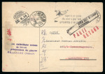 Stamp of Japan 1944 (Feb 28) POW incoming postcard from the Swiss Catholic Mission sent to a Dutch citizen in Kamakura Shi