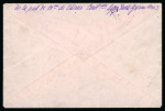 Stamp of Poland » Poland Post Levante 1920, Registered cover to Lwow franked 1Mk blue-violet