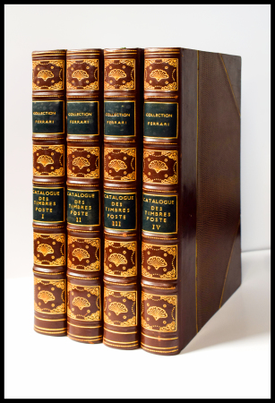 Stamp of Literature The Ferrari collection complete set of the 14 auction sale catalogues