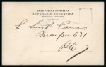Stamp of Thematics » Polar Real photographic postcard of the “La Uruguay” anchored at Buenos Aires harbour signed on picture side by six members 