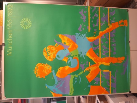 Stamp of Olympics » The Bob Christianson Collection of Olympic Posters 1972 Munich, official poster (largest format, 84x118cm) of the boxing