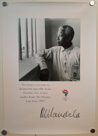 Stamp of Olympics » The Bob Christianson Collection of Olympic Posters 2004 Cape Town candidate city group of four different