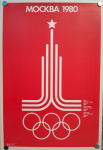 Stamp of Olympics » The Bob Christianson Collection of Olympic Posters 1980 Moscow, group of 10 official posters (printed by Fones & Mann in Montreal), 40x60cm