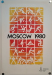 Stamp of Olympics » The Bob Christianson Collection of Olympic Posters 1980 Moscow, group of 10 official posters (printed by Fones & Mann in Montreal), 40x60cm