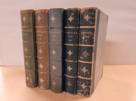 Stamp of Olympics » Literature 1924-36, "Olympialaiskisat" Finnish Olympic Reports,