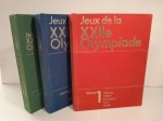 Stamp of Olympics » 1980 Moscow 1980 Moscow official report in three volumes, French
