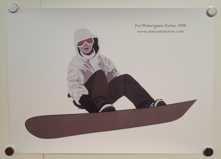 Stamp of Olympics » The Bob Christianson Collection of Olympic Posters 2006 Torino, group of five different "For Wintergame