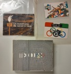 Stamp of Olympics » 1968 Mexico 1968 Mexico, group incl. official report vol.1-4