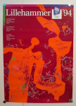 Stamp of Olympics » The Bob Christianson Collection of Olympic Posters 1994 Lillehammer, two CBS posters, 99x42cm