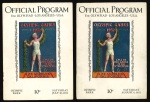 Stamp of Olympics » 1932 Los Angeles 1932 Los Angeles official programmes, group of seven
