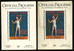 Stamp of Olympics » 1932 Los Angeles 1932 Los Angeles official programmes, group of seven