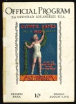 Stamp of Olympics » 1932 Los Angeles 1932 Los Angeles official programmes, group of seven